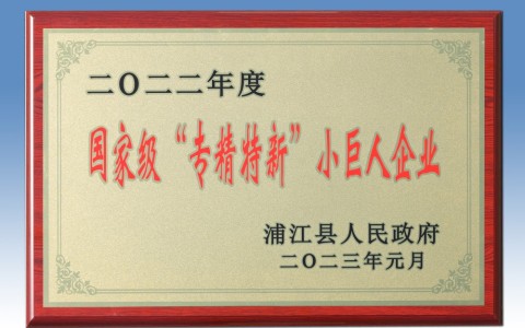 喜添國家榮譽(yù)！杭機(jī)入選國家級專精特新“小巨人”企業(yè)